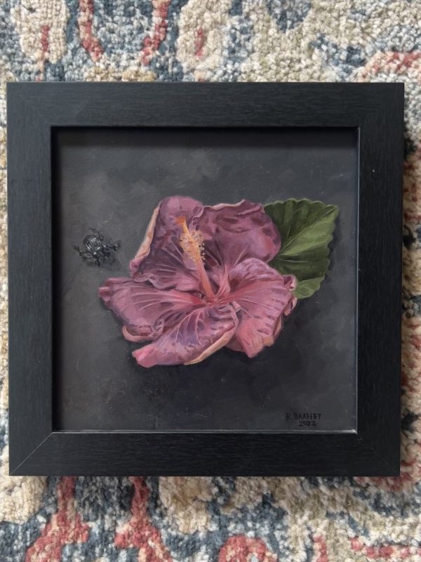 Hibiscus and Beetle